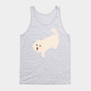 Happy Maltipoo Tank Top